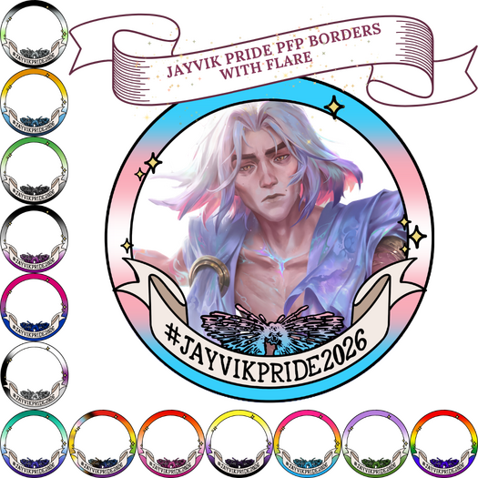 Jayvik Pride Pfp Borders with Flare Click to download Jayvik Pride pfp borders, with flare.